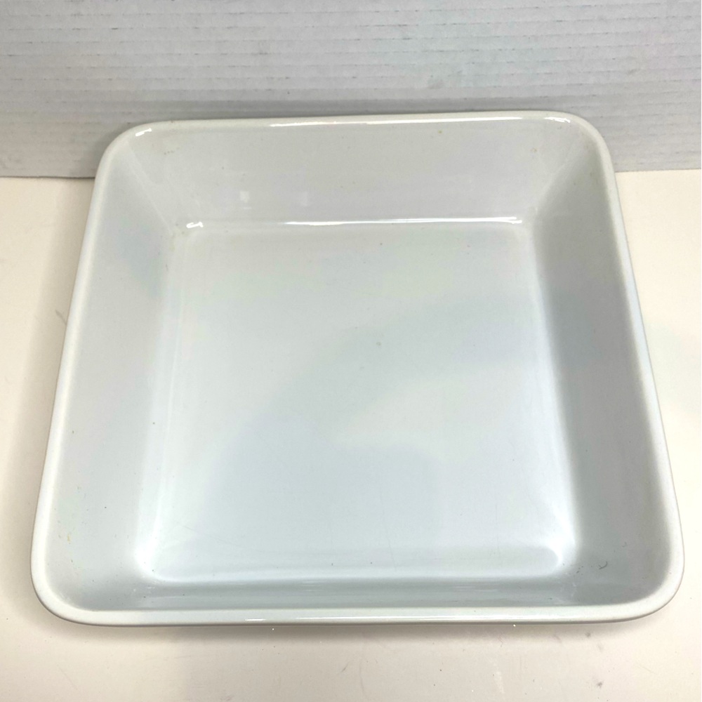 White Ceramic Square Baking Dish/Serving Dish